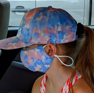 Hat with matching mask